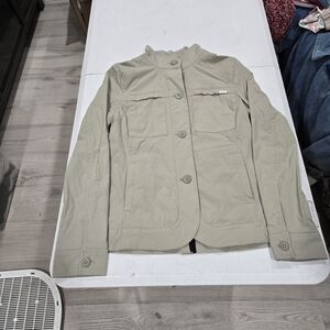 Eddie Bauer Women's Light Tan Utility Jacket